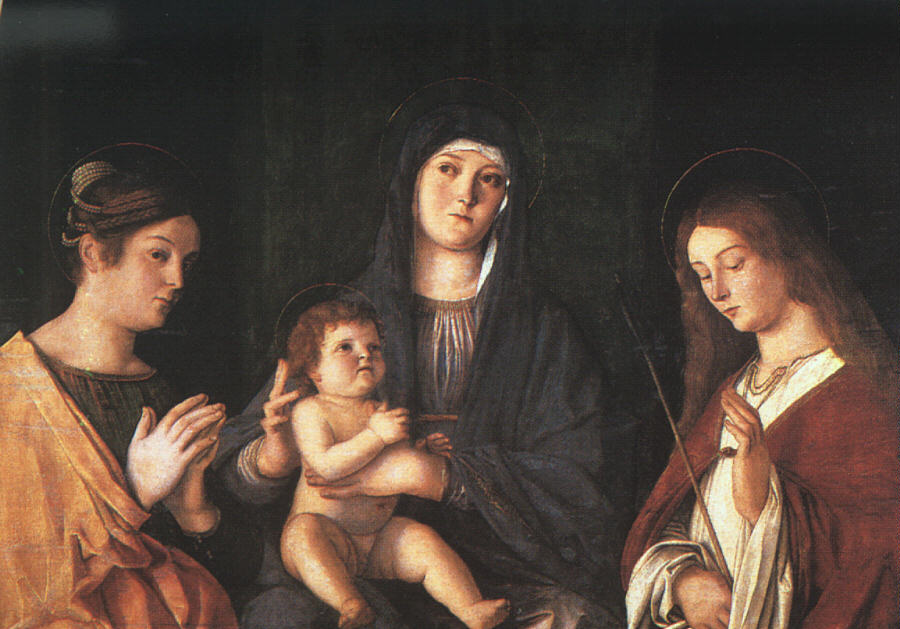 The Virgin and the Child with Two Saints